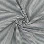 Decoratiestof Jacquard doubleface dobby stripes, marineblauw