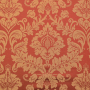 Decoratiestof Jacquard Trento, 280 cm, rood/goud