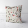 Tissu déco jacquard Temps d'hiver, crème