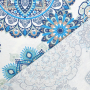 Decoratiestof Ottoman Big Mandala, blauw