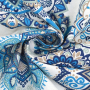 Decoratiestof Ottoman Big Mandala, blauw