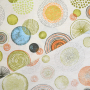 Decoratiestof Ottoman Circle Style, groen