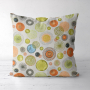 Decoratiestof Ottoman Circle Style, groen