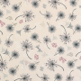 Decoratiestof Ottoman Dandelions, beige