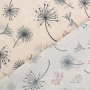 Decoratiestof Ottoman Dandelions, beige