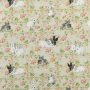 Decoratiestof Ottoman rabbits, beige