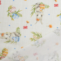 Decoratiestof Ottoman Little Bunny, beige