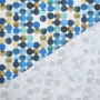 Decoratiestof Ottoman Little Dots, blauw