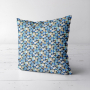 Decoratiestof Ottoman Little Dots, blauw