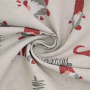 Decoratiestof Ottoman Little Gnomes, beige