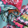 Decoratiestof Ottoman mandala, turquoise