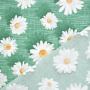 Decoratiestof Ottoman Margriet, groen