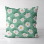 Decoratiestof Ottoman Margriet, groen