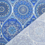 Decoratiestof Ottoman Oriental Design, blauw
