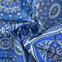 Decoratiestof Ottoman Oriental Design, blauw