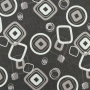 Tissu déco ottoman losanges rhombus, gris foncé