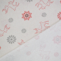 Dekostoff Ottoman Winter Reindeer, beige
