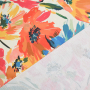 Decoratiestof Panama Big Flowers, vanille