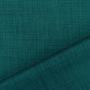 Tissu déco panama, bleu pétrole chiné