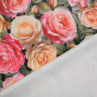 Dekostoff Samt Romantic Rose, multicolor