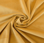Tissu déco Velours uni, curry