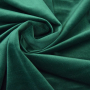 Tissu déco Velours uni, vert foncé