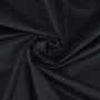 Tissu déco Velours uni, noir