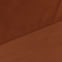 Tissu déco Velours uni, terracotta