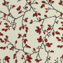 Decoration fabric Toile Savoie rose hip, light beige