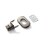 Twist-lock zakken, antiek zilver