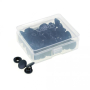 25 Boutons pression Snap Ø12,4mm KAMsnaps Veno, bleu marine