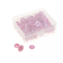 25 Boutons pression Snap Ø12,4mm KAMsnaps Veno, rose
