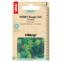 30 Boutons pression Snap Ø12,4mm KAMsnaps Color Mix Veno, vert foncé-vert clair-vert