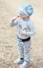 Patron casquette ballon enfant pdf Lena 73engelchen, en allemand
