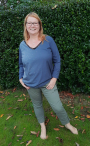 E-book 73engelchen Langarmshirt mit Spitze Dames, Duits