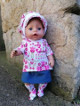 E-book 73engelchen Puppenkleidung Jerseymodelle 43cm, Duits