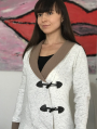 E-book 73engelchen Schalkragen Shirt Anna Damen, Duits