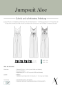 Patron jumpsuit femme pdf Aloe Abuvi, en allemand