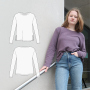 E-book Abuvi Pullover Aralie, Duits