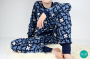 Patron pyjama enfant pdf Schlafi Annas-Country, en allemand