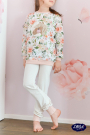 Patron pyjama enfant pdf Schlafi Annas-Country, en allemand