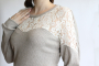 E-Book AnniNanni Damen Spitzenshirt, Duits