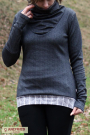 E-Book AnniNanni Damen Tollkragenshirt, Duits