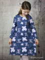 Patron robe enfant pdf Elfen AnniNanni, en allemand