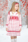 Patron robe enfant pdf Elfen AnniNanni, en allemand