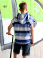 Patron t-shirt à capuche enfant pdf Sommerwind AnniNanni, en allemand