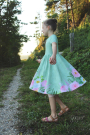 Patron robe enfant pdf kleines Ballerina-Kleid AnniNanni, en allemand
