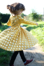 Patron robe enfant pdf kleines Ballerina-Kleid AnniNanni, en allemand