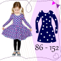 Patron robe enfant pdf kleines Ballerina-Kleid AnniNanni, en allemand