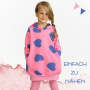 Patron sweat-shirt oversize enfant pdf AnniNanni, en allemand